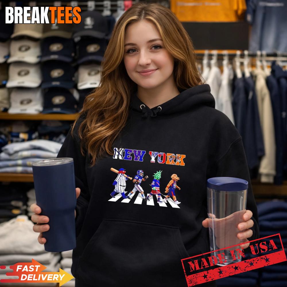 New York Walking Sports Mascot Shirt
