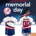 New York Yankees 2026 Memorial Day Custom Baseball Jersey