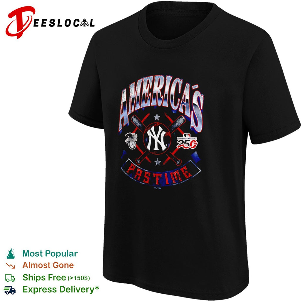 New York Yankees America’s Pasttime Celebrating America’s 250th MLB shirt