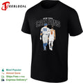 New York captains baseball and basketball players walking shirt
