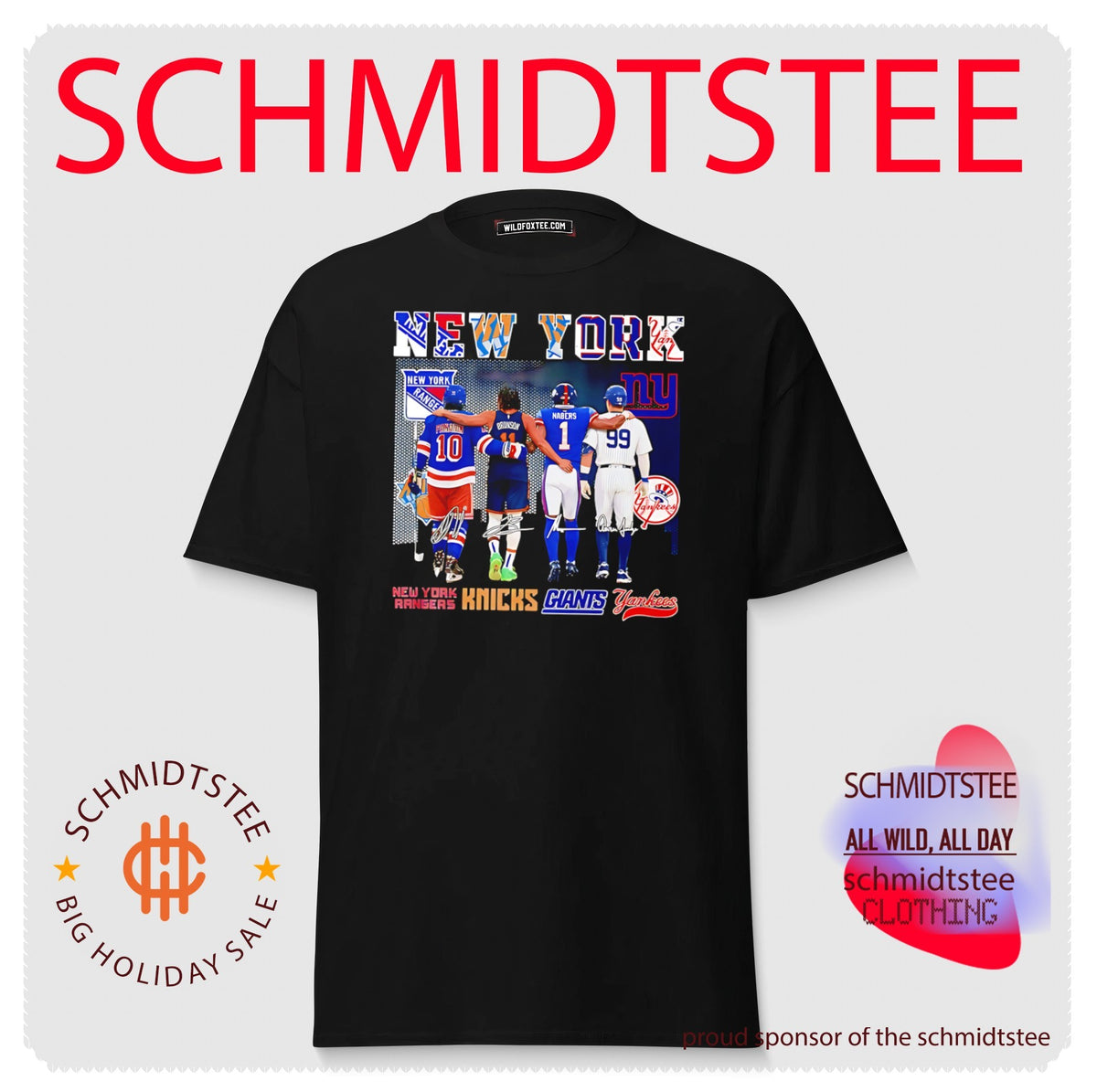 New York teams in our heart shirt