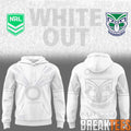 New Zealand Warriors White out NRL Limited Edition Hoodie