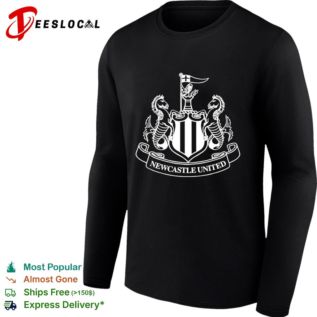 Newcastle United Football Club Official Crest Logo shirt