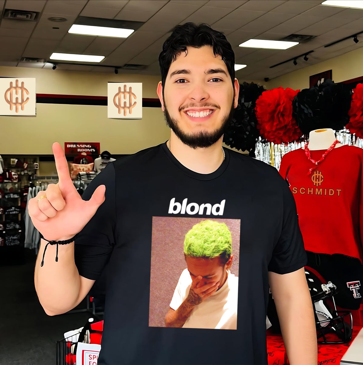 Neymar Jr Blond Frank Ocean Style Tribute shirt