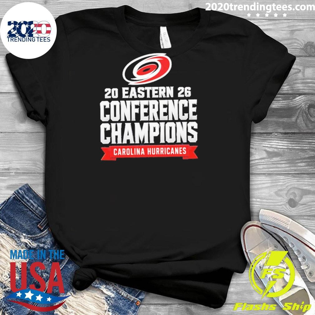 Nhl 2026 Eastern Conference Champions Carolina Hurricanes Hockey Shirt