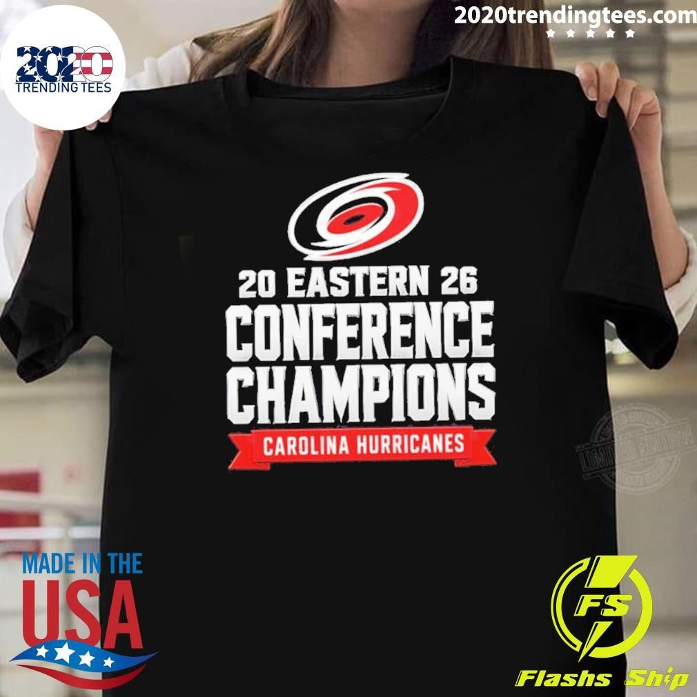 Nhl 2026 Eastern Conference Champions Carolina Hurricanes Hockey Shirt