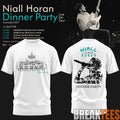 Niall Horan Dinner Party Live On Tour Australia Tee White