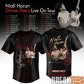 Niall Horan Dinner Party Live on Tour Baseball Jersey