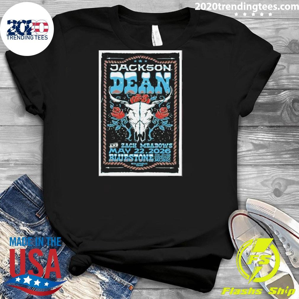 Jackson Dean concert Columbus, Bluestone, May 22, 2026 Poster Shirt