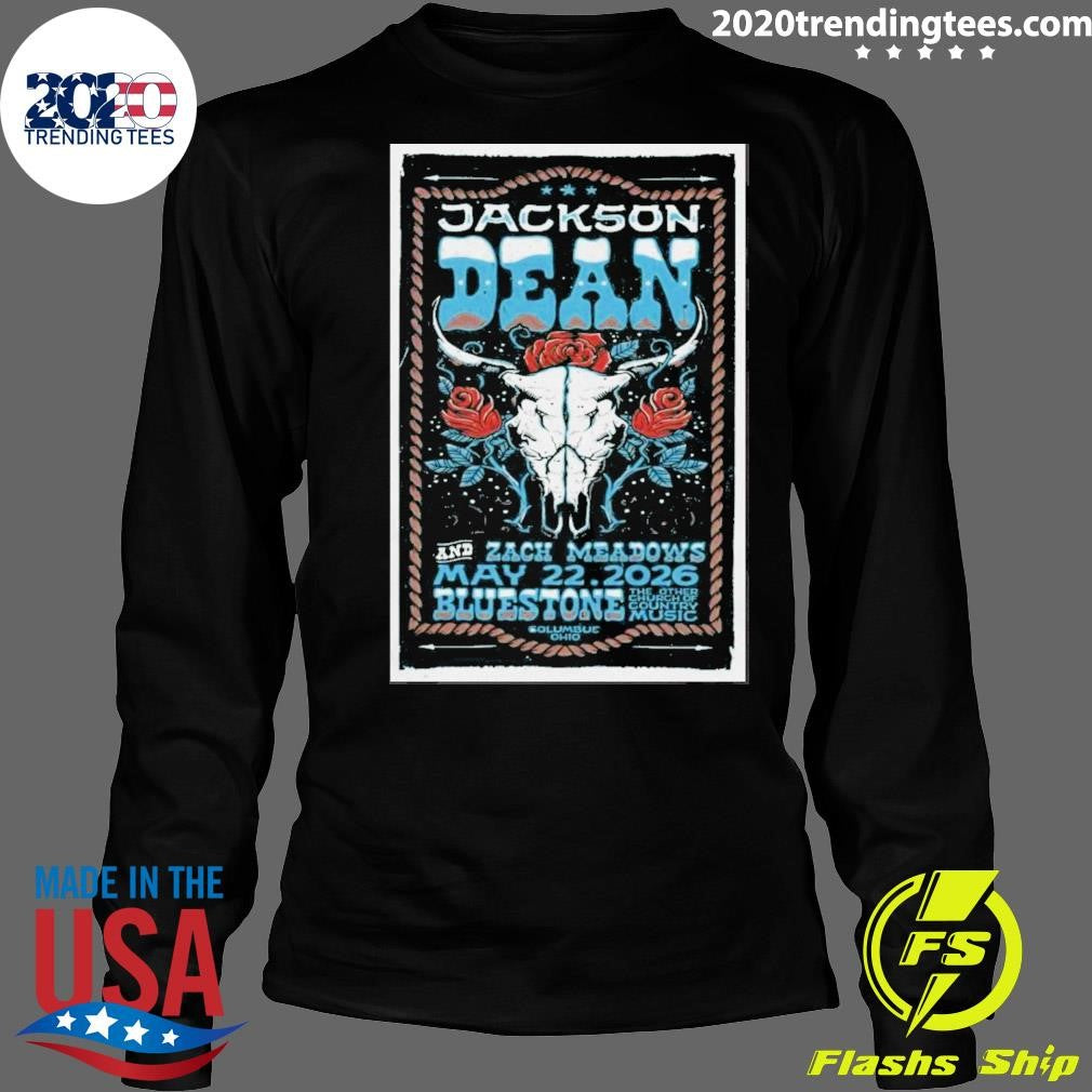 Jackson Dean concert Columbus, Bluestone, May 22, 2026 Poster Shirt