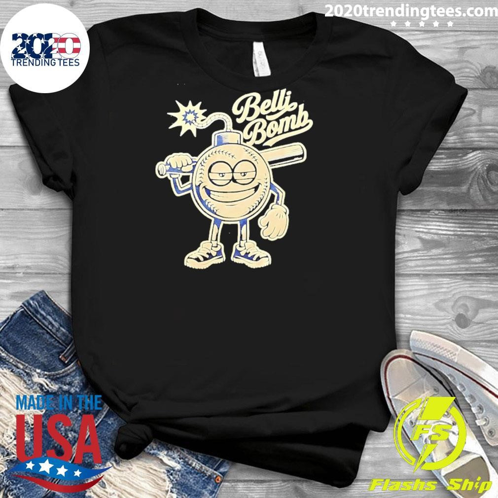 Walking Baseball Belli Boob Funny Shirt