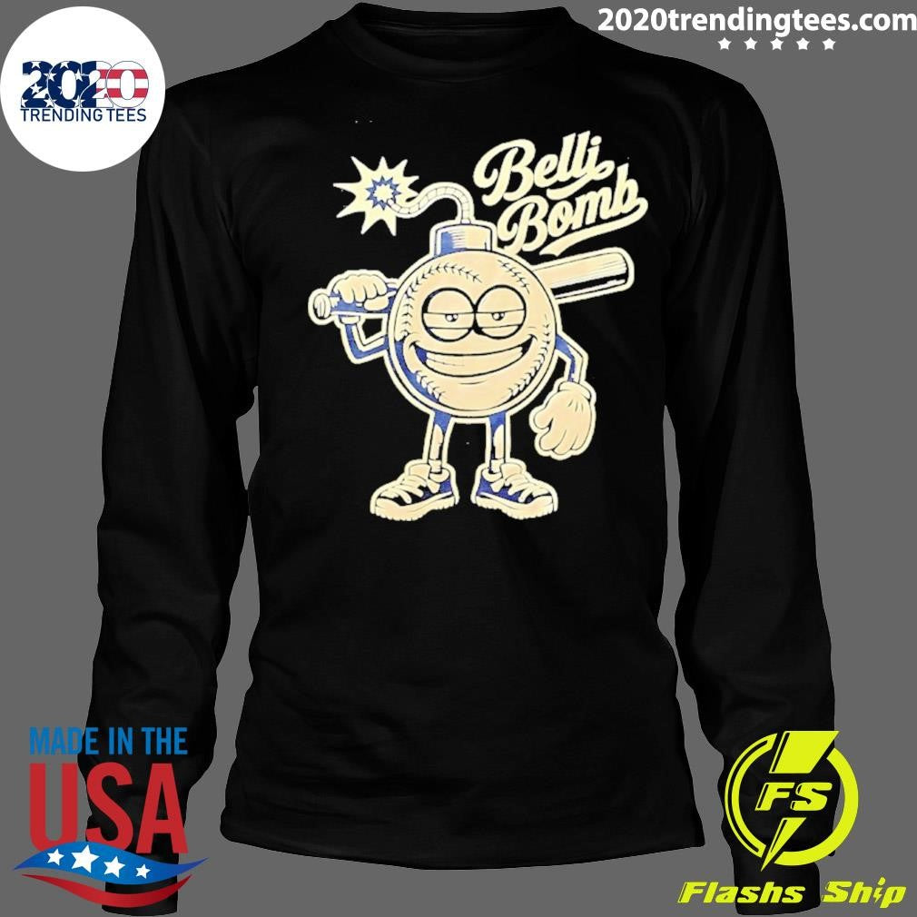 Walking Baseball Belli Boob Funny Shirt