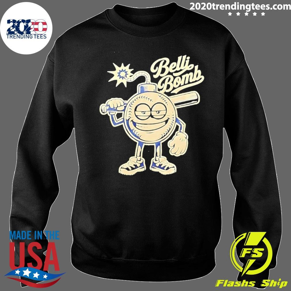 Walking Baseball Belli Boob Funny Shirt