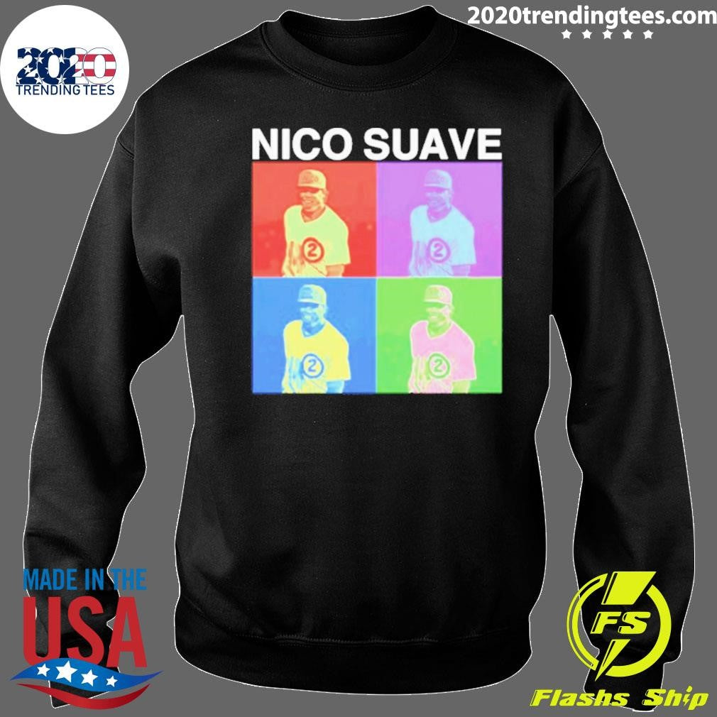Nico Hoerner Nico Suave Chicago Cubs Retro Shirt