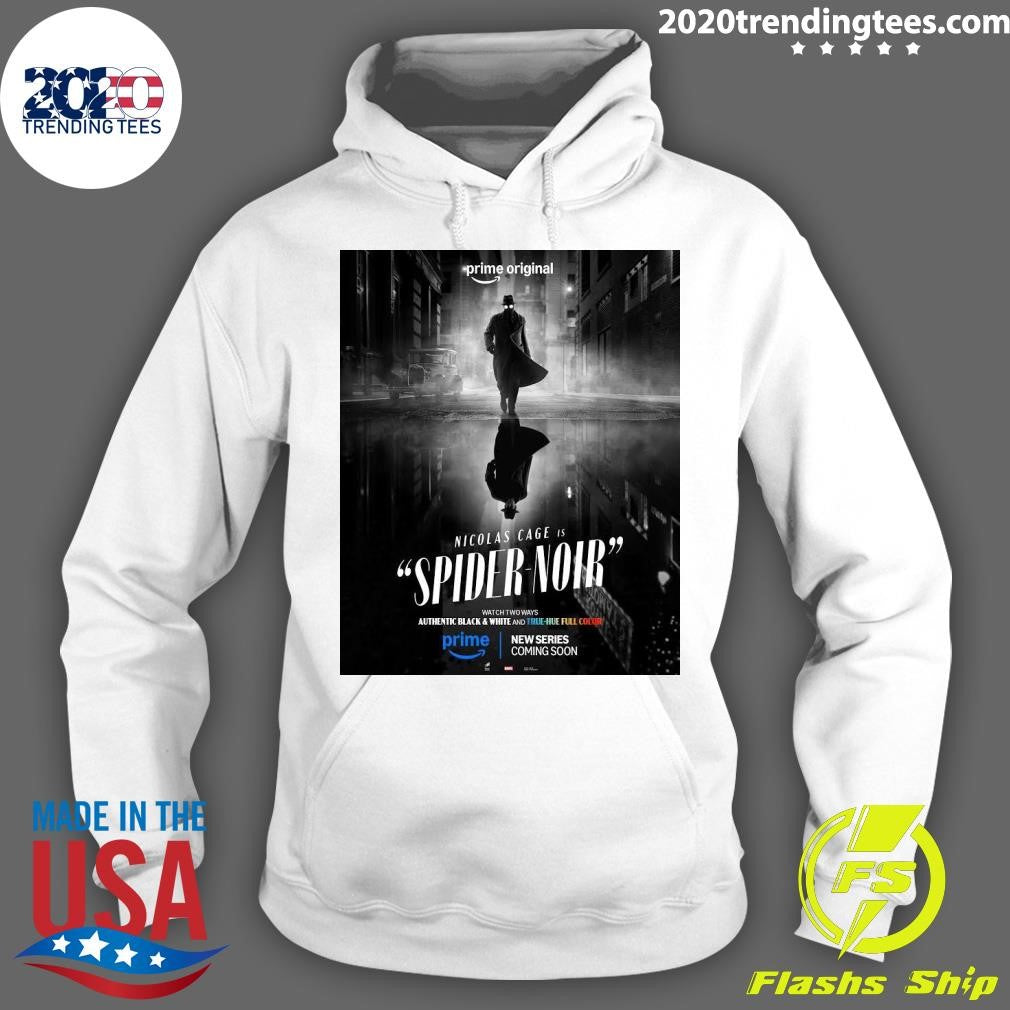 Nicolas Cage Is Spider Noir Releasing May 27, 2026 Shirt