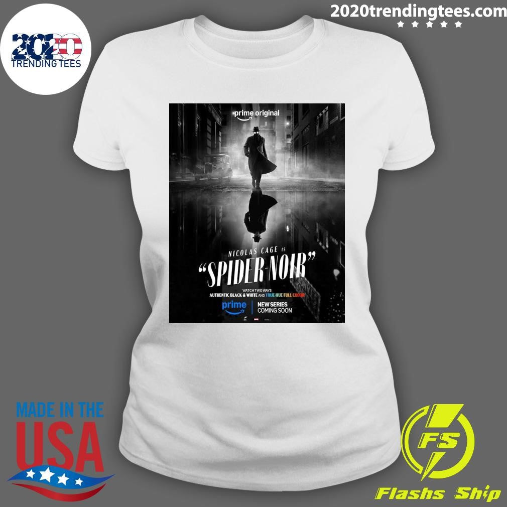 Nicolas Cage Is Spider Noir Releasing May 27, 2026 Shirt