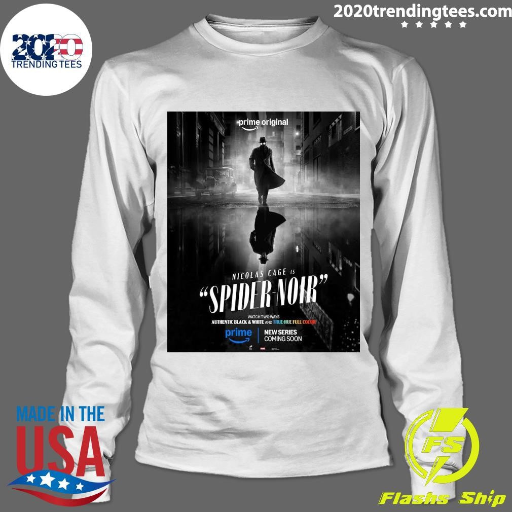 Nicolas Cage Is Spider Noir Releasing May 27, 2026 Shirt