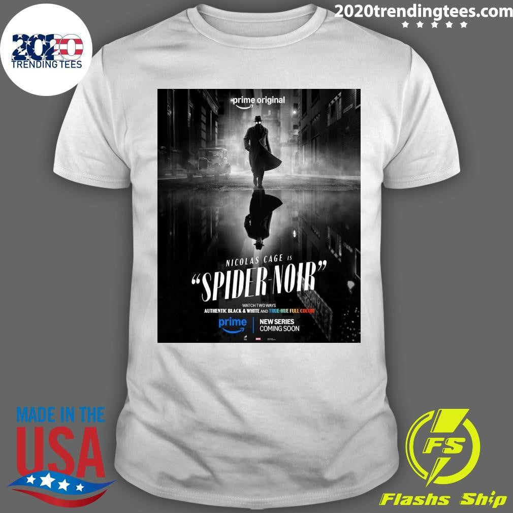 Nicolas Cage Is Spider Noir Releasing May 27, 2026 Shirt
