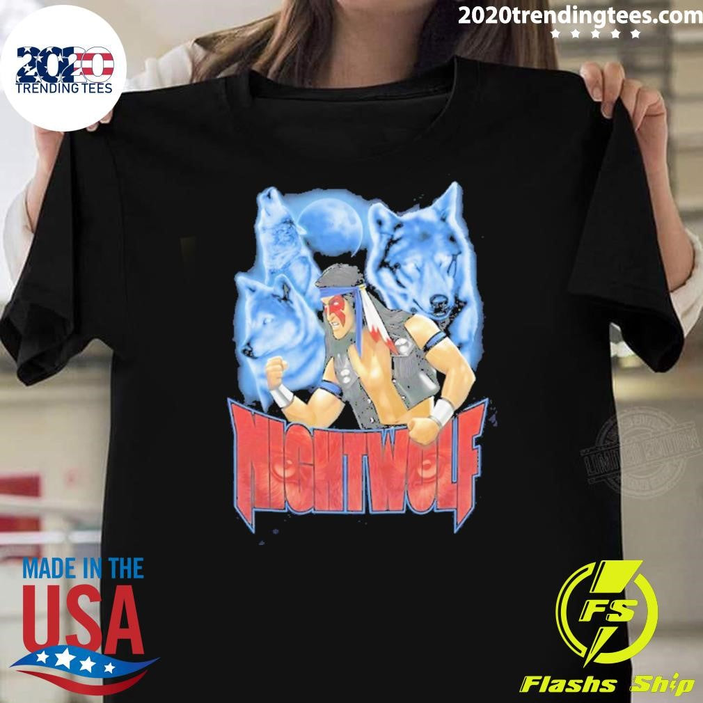 Nightwolf Mortal Kombat Klassic Ultimate Mk3 Shirt