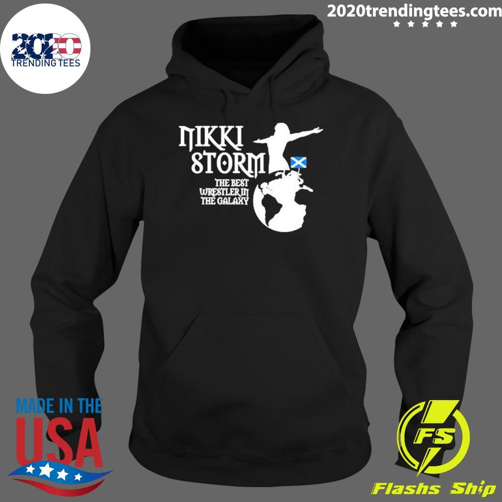 Nikki Storm The Best Wrestler In The Galaxy Scotland Girl Tee Shirt