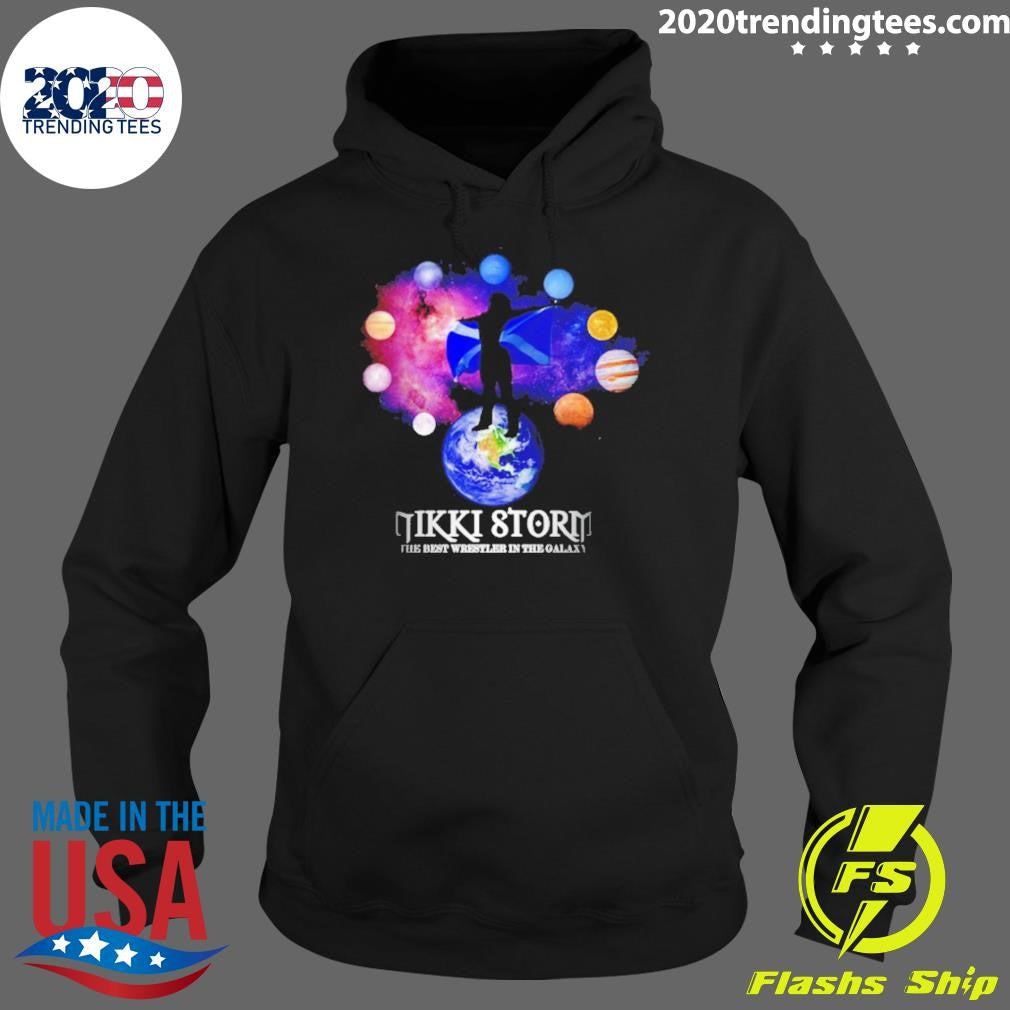 Nikki Storm the Best Wrestler in the Galaxy Scotland and Planet Shirt