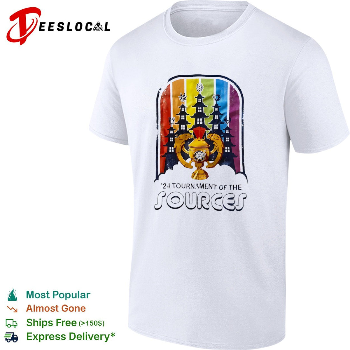 Ninjago Temple City 24 Tournament of the Sources shirt