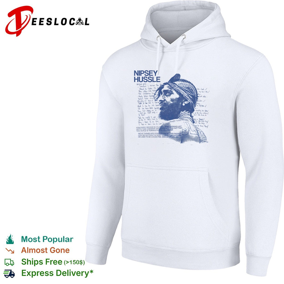Nipsey Hussle Now every second is a classic when nothing last gotta take a shirt