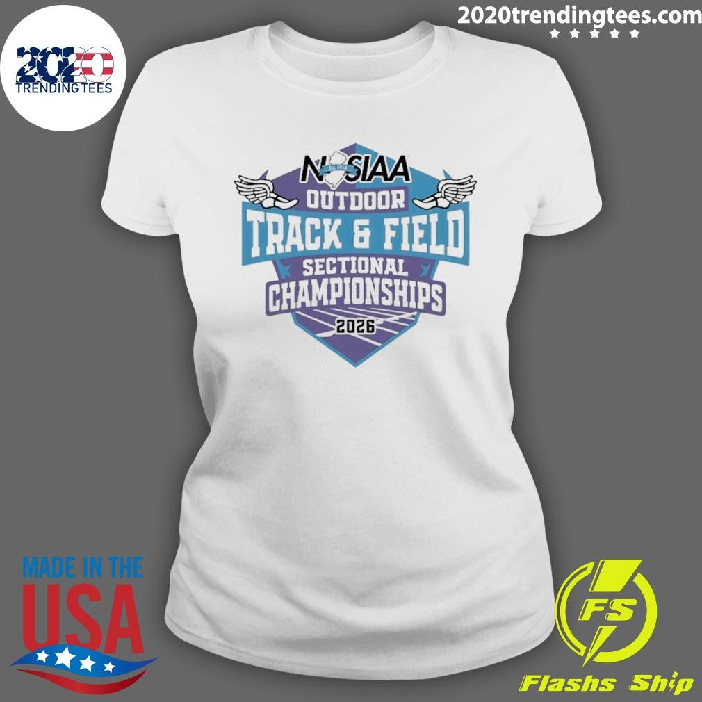 Njsiaa Outdoor Track & Field Sectional Championships 2026 Shirt