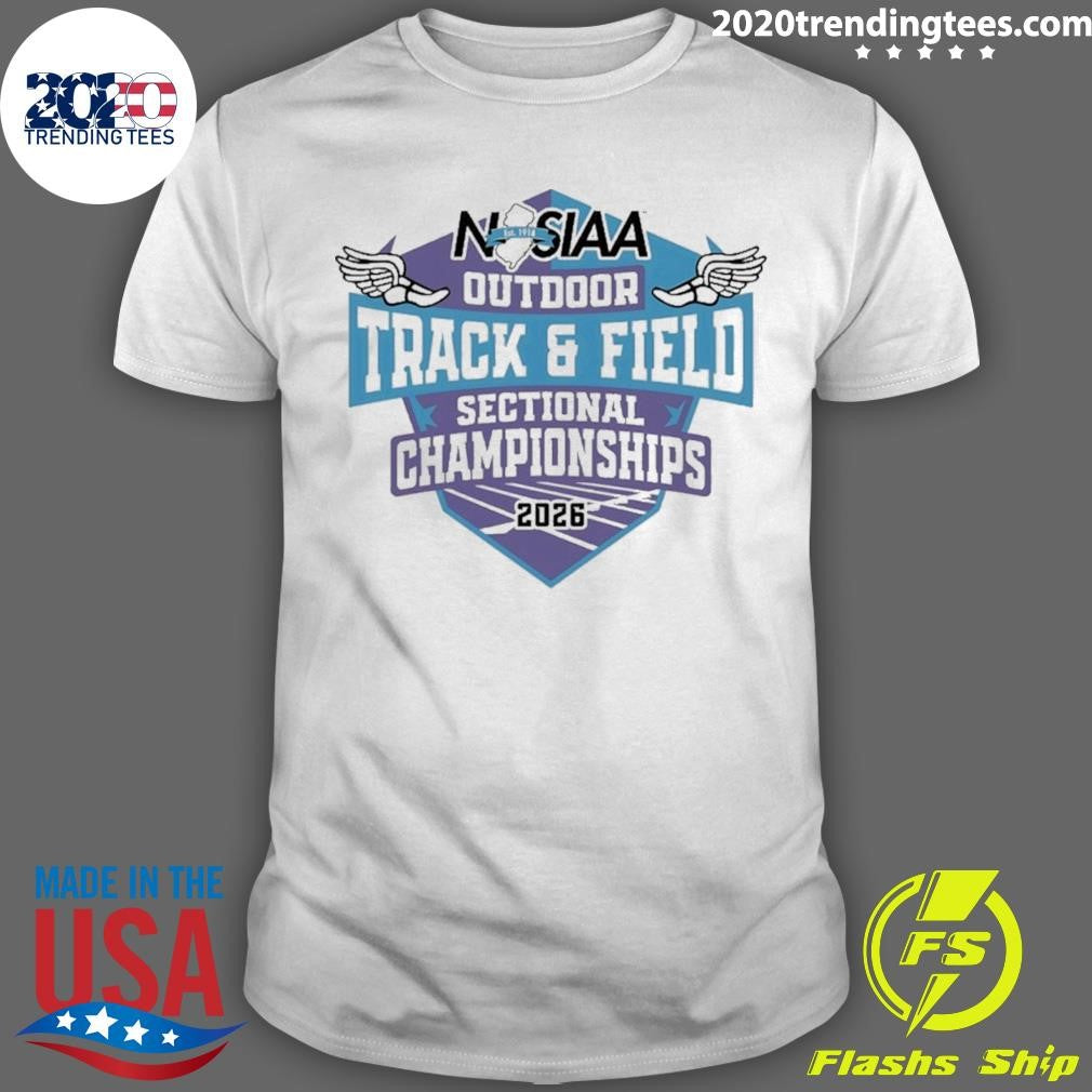 Njsiaa Outdoor Track & Field Sectional Championships 2026 Shirt