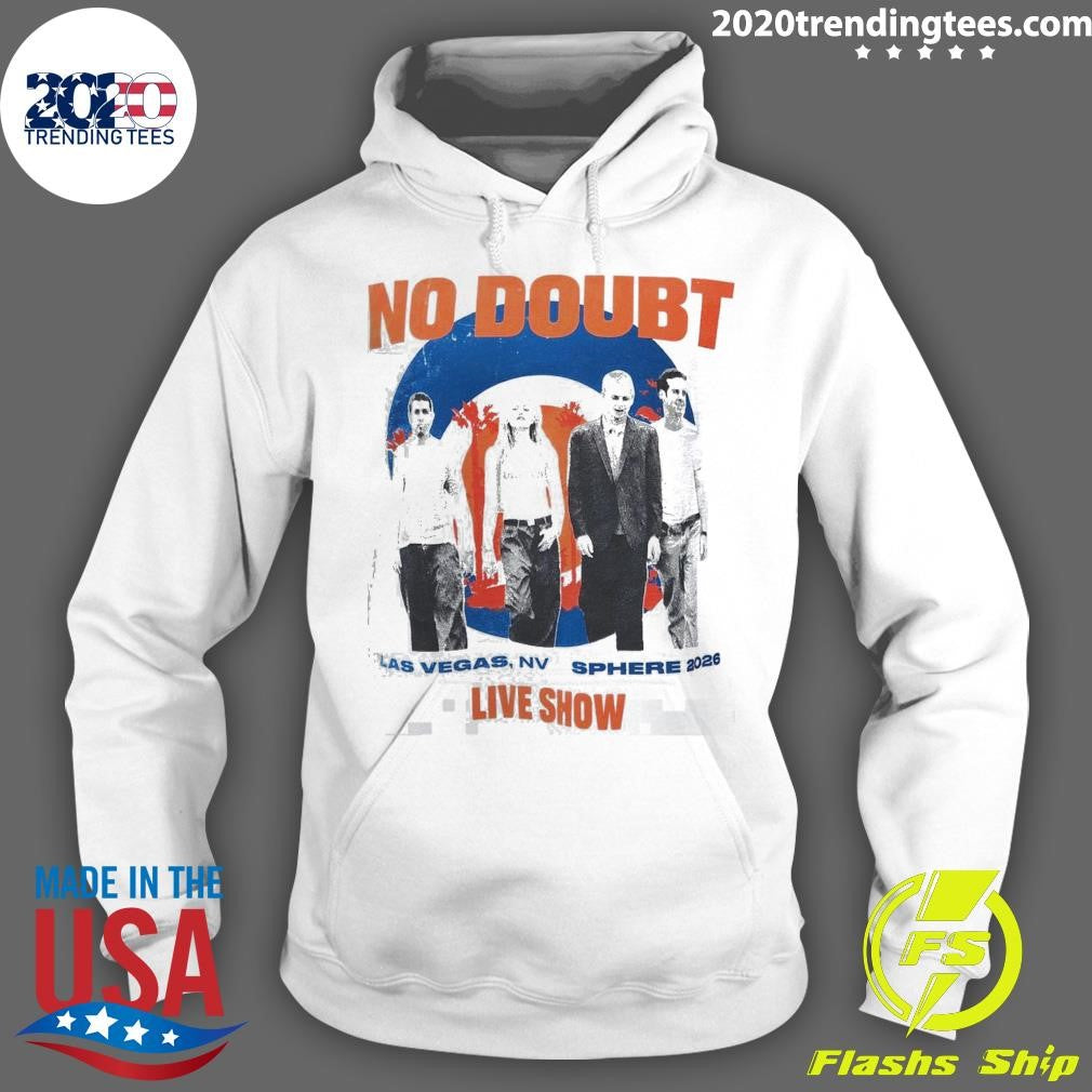 No Doubt Live At Sphere Las Vegas 2026 Concert Merch Tee On May and June 2026 Live Show Shirt