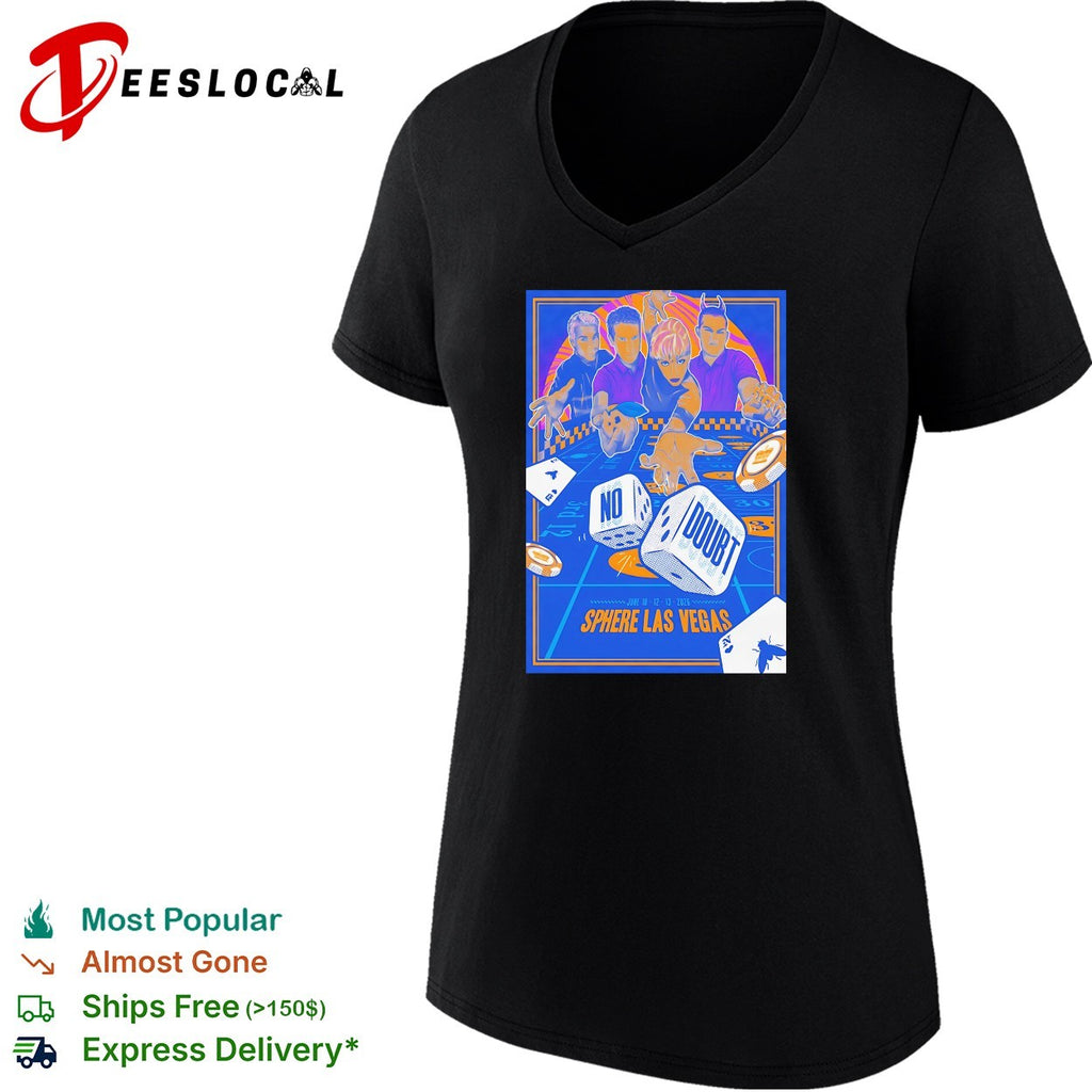 No Doubt Sphere Las Vegas concert poster shirt