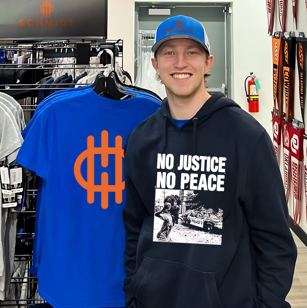 No Justice No Peace ICE Police car shirt