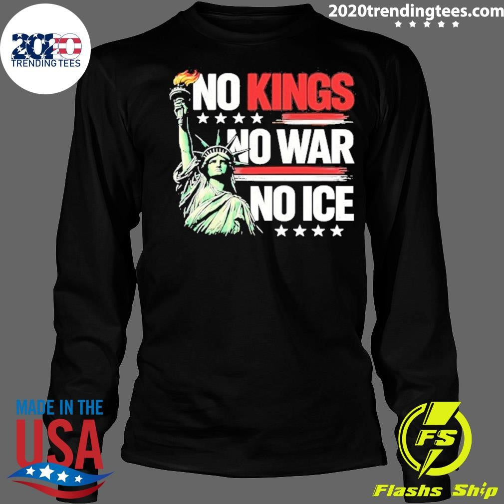 No Kings No War No Ice Shirt
