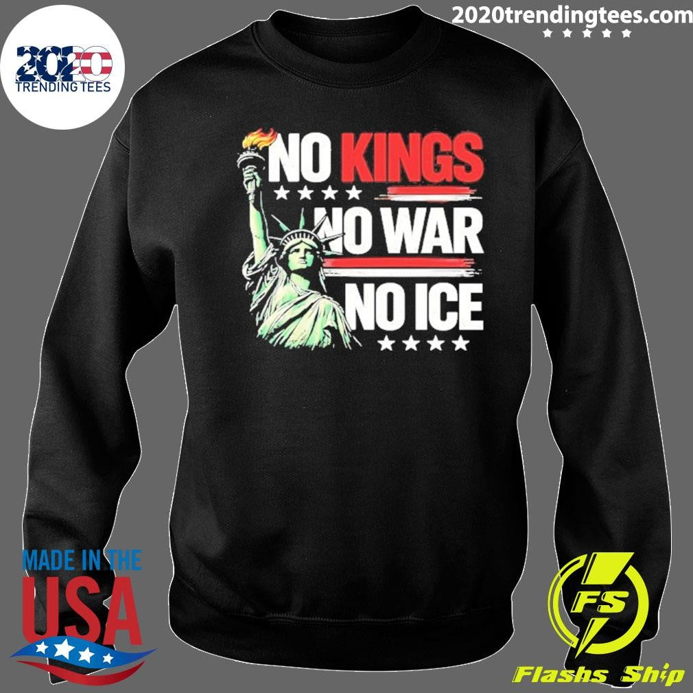 No Kings No War No Ice Shirt