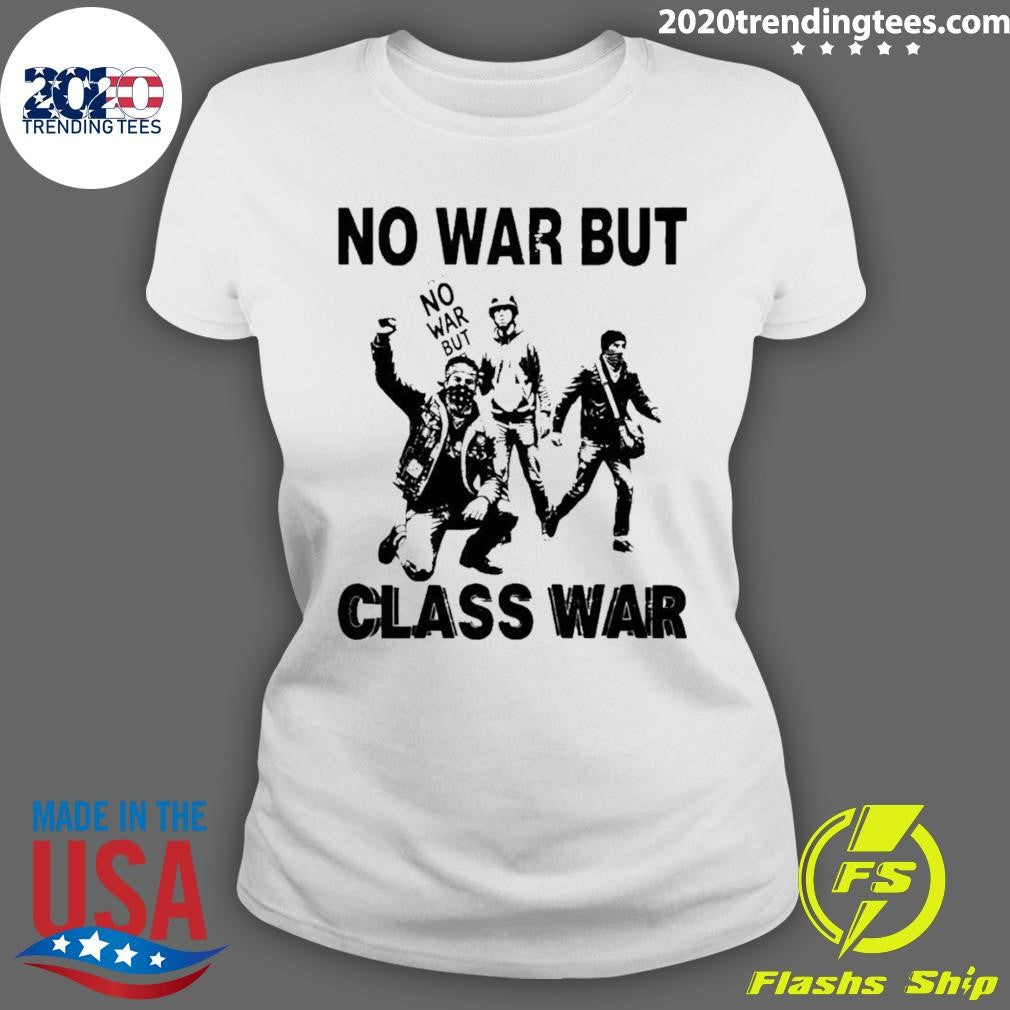 No War But Class War Washed shirt