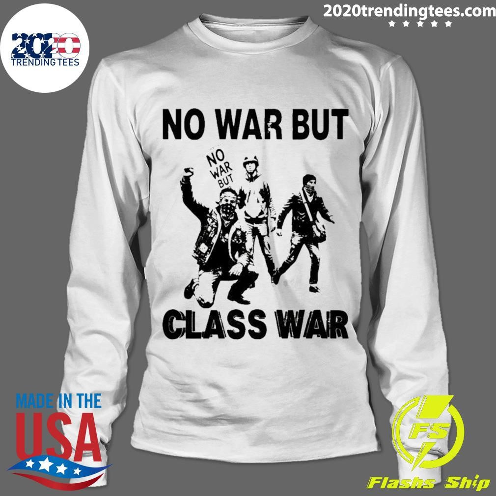 No War But Class War Washed shirt