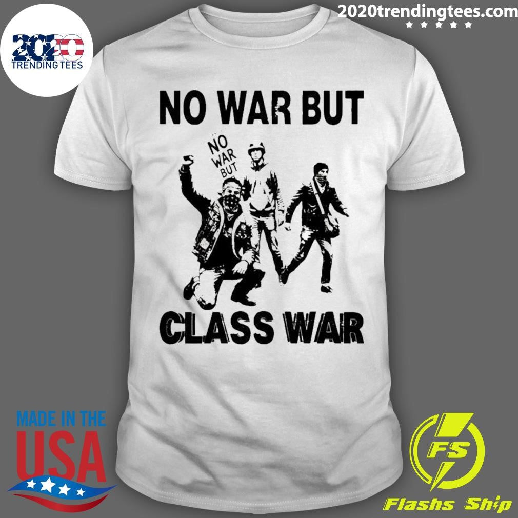 No War But Class War Washed shirt