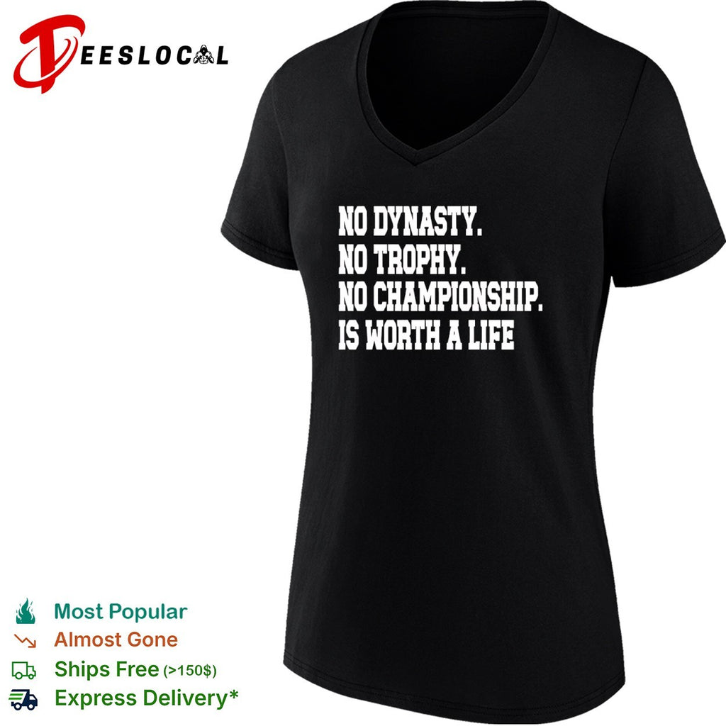 No dynasty no trophy no championship is worth a life Minnesota basketball shirt
