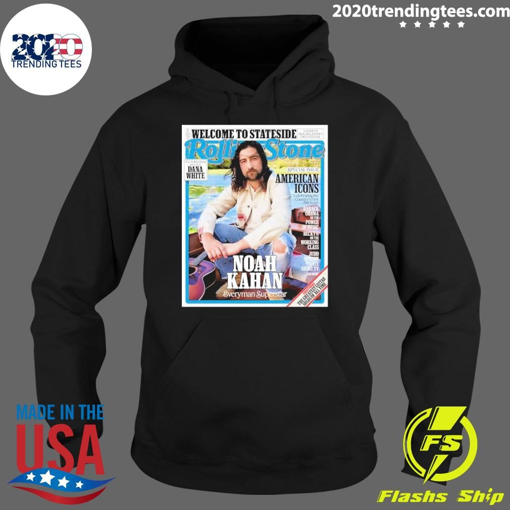 Noah Kahan X Rolling Stone Poster Magazine Cover Welcome To Stateside Shirt