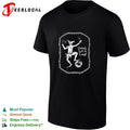 Nobody left to laugh skeleton jester gothic dark humor shirt