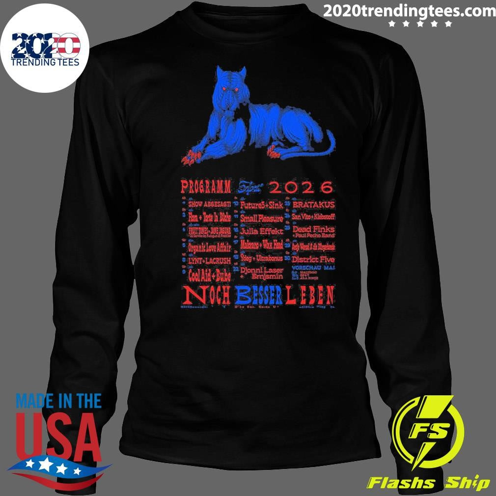 Noch Besser Leben Programm April 2026 Shirt