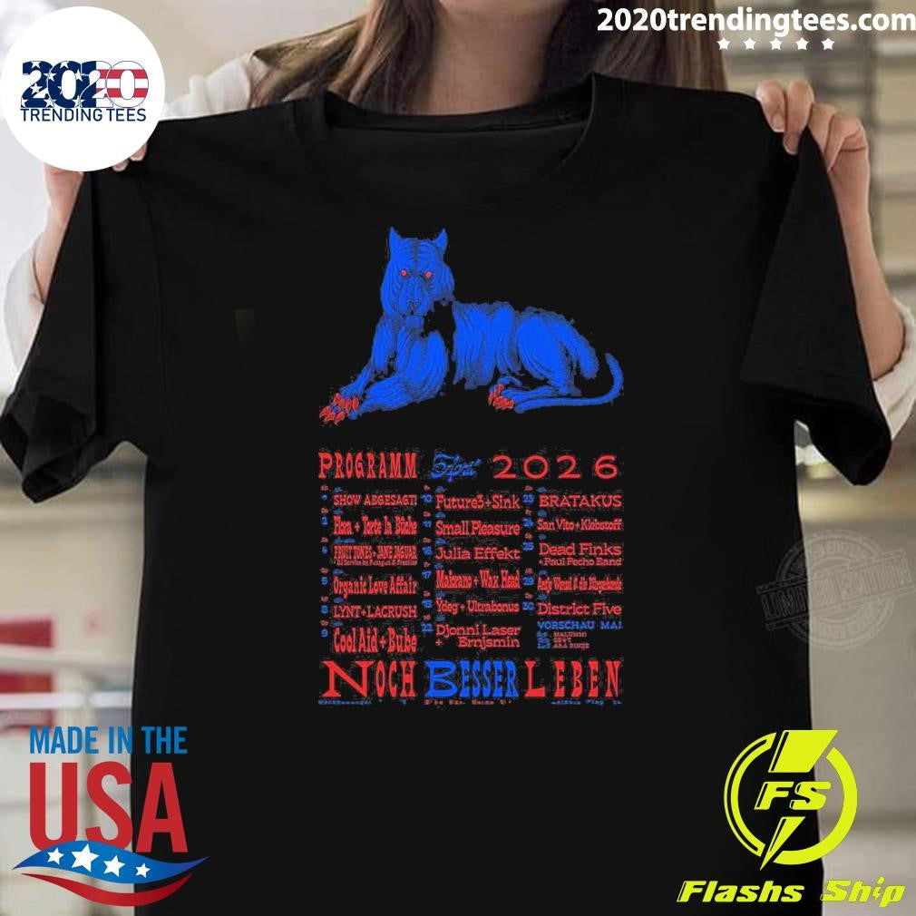 Noch Besser Leben Programm April 2026 Shirt