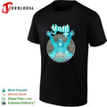 Noir mysterious masked figure Rubik’s cube gothic dark graphic shirt
