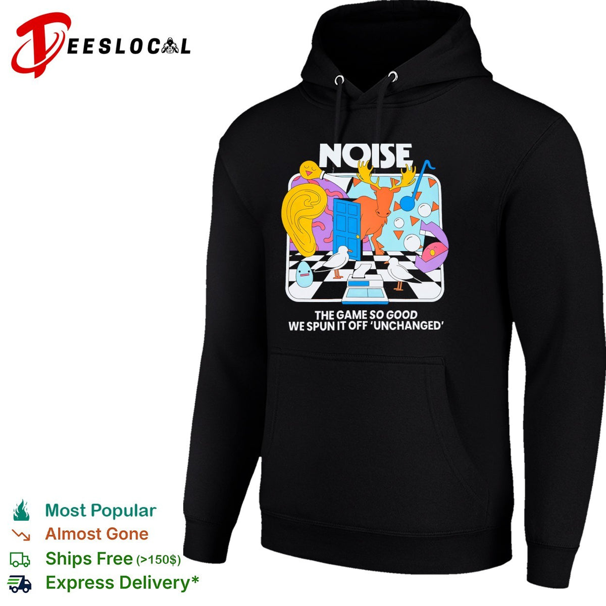 Noise the game so good we spun it off unchanged shirt