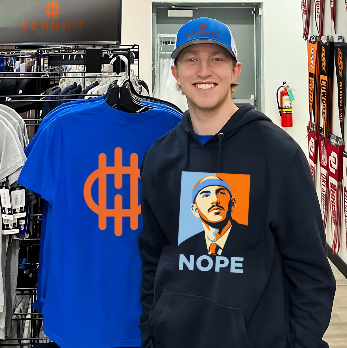 Nope Hope Poster Parody shirt