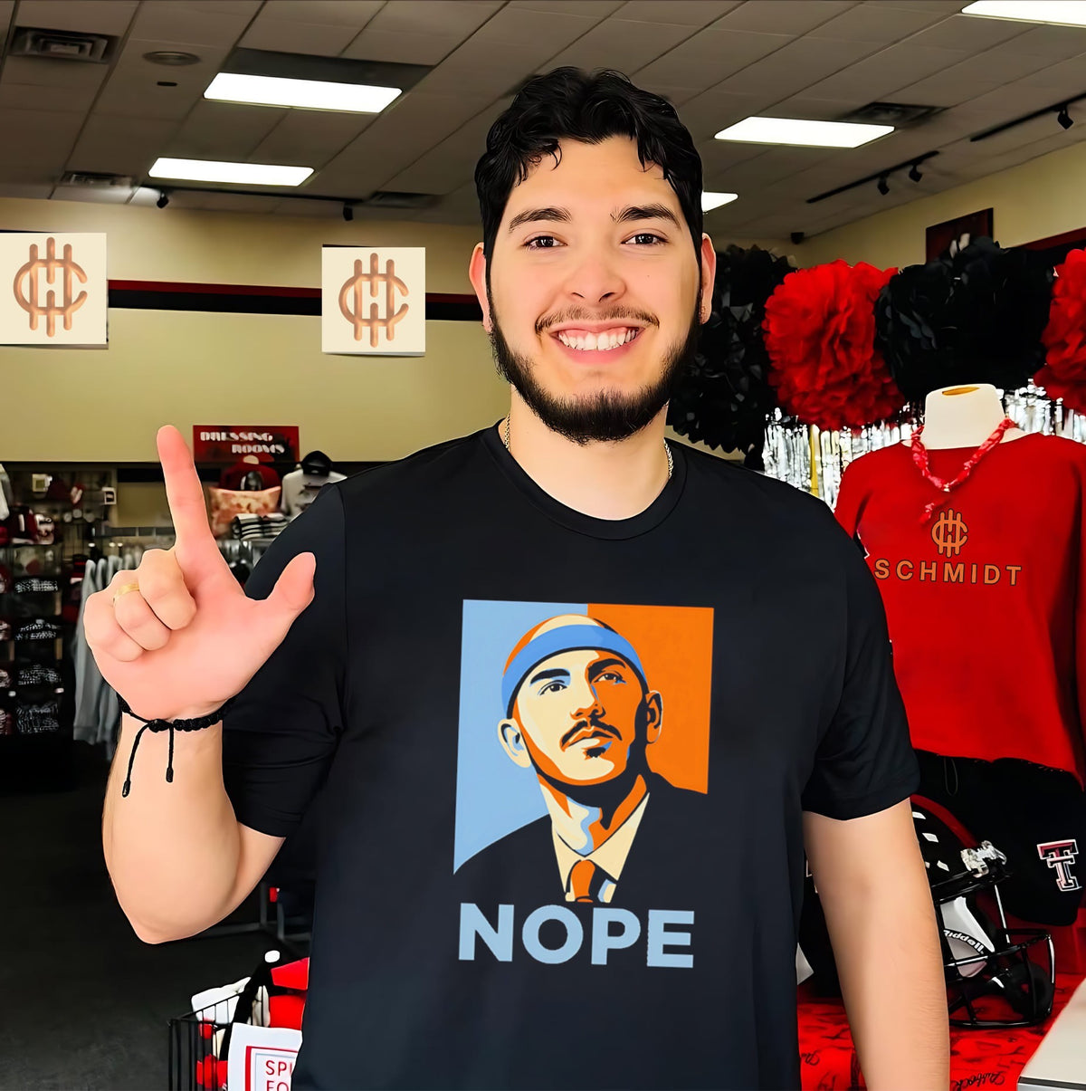 Nope Hope Poster Parody shirt