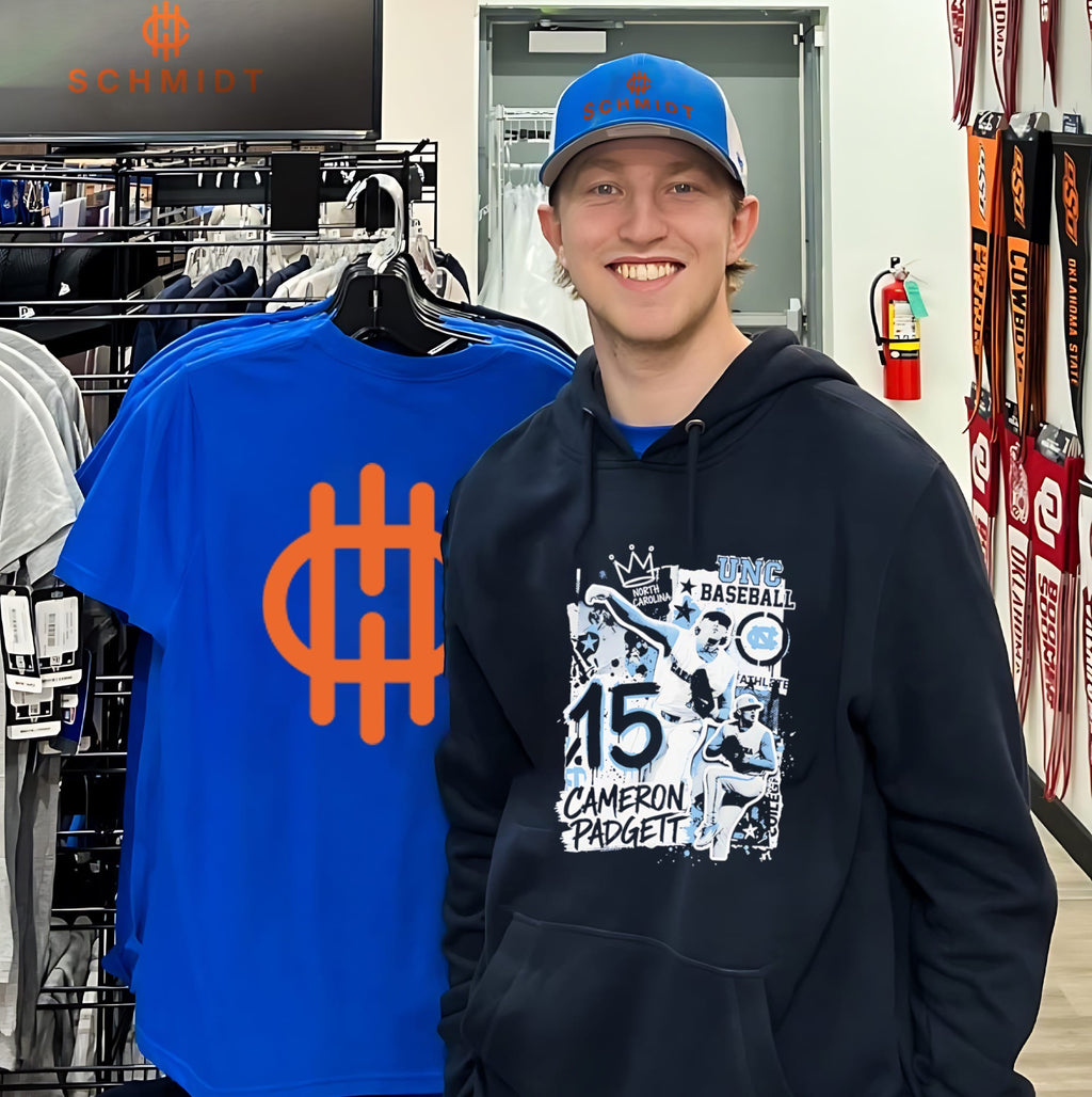 North Carolina Tar Heels Cameron Padgett graphic shirt