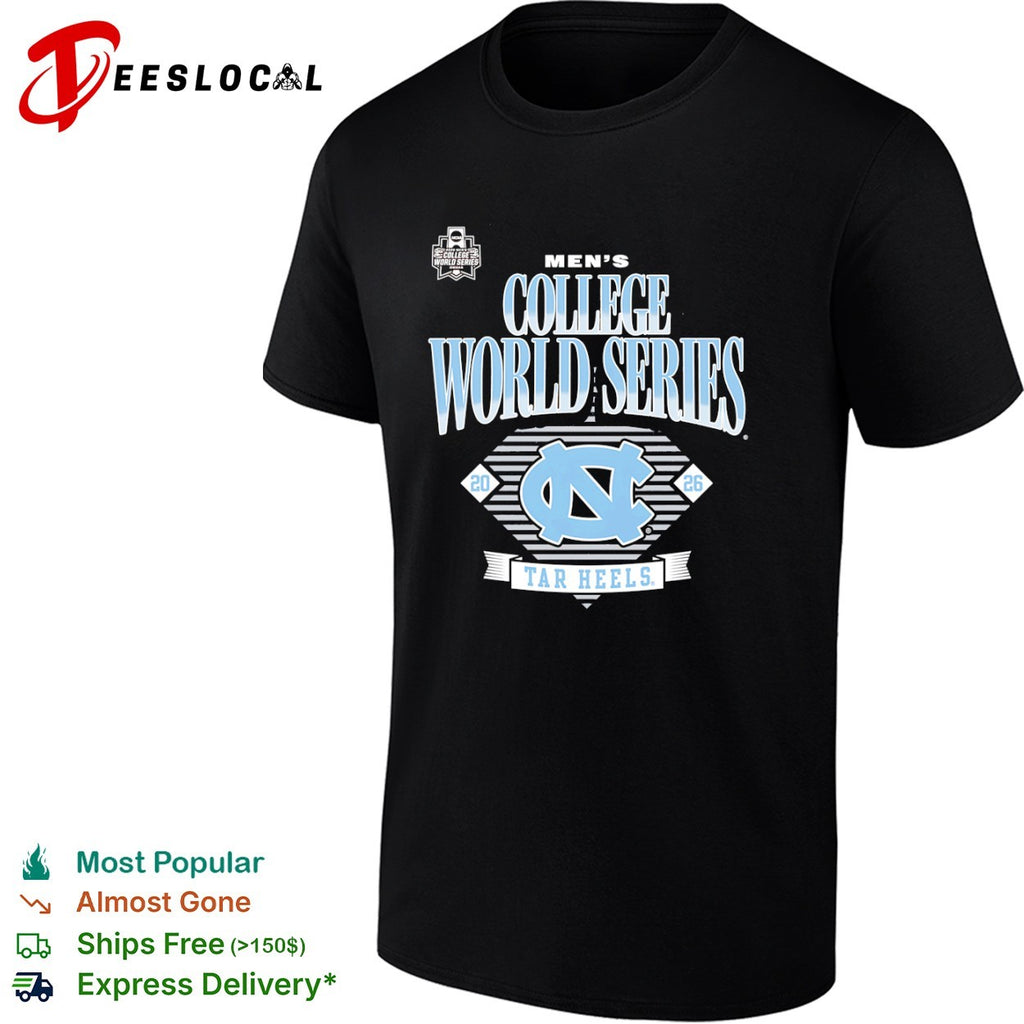 North Carolina Tar Heels College World Series 2026 Omaha NCAA championship shirt