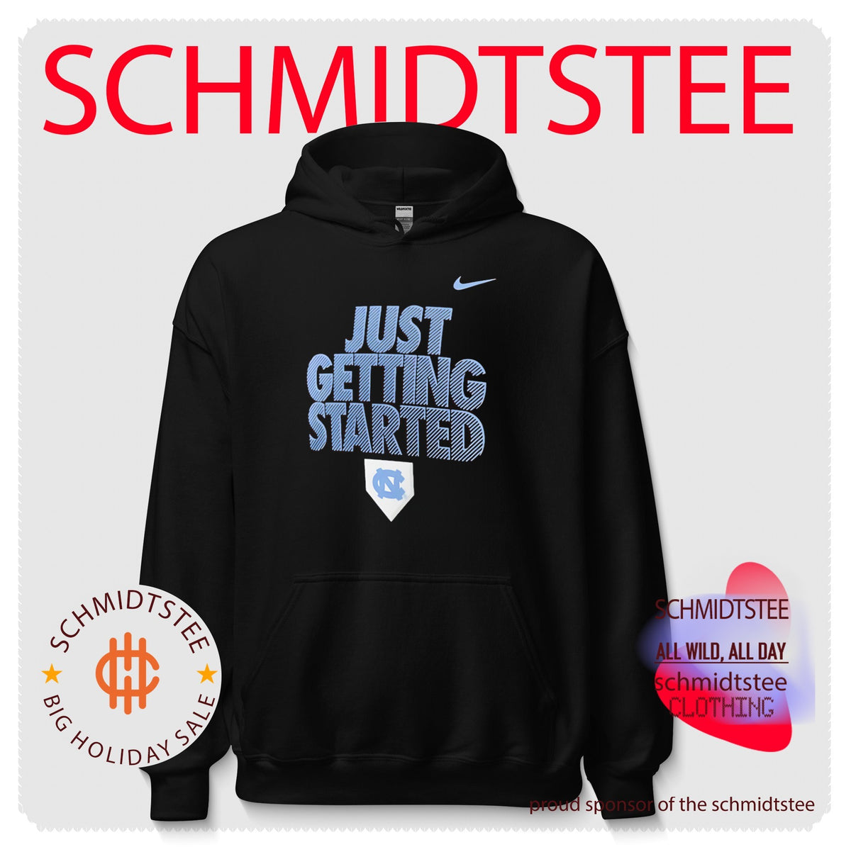 North Carolina Tar Heels just getting started shirt