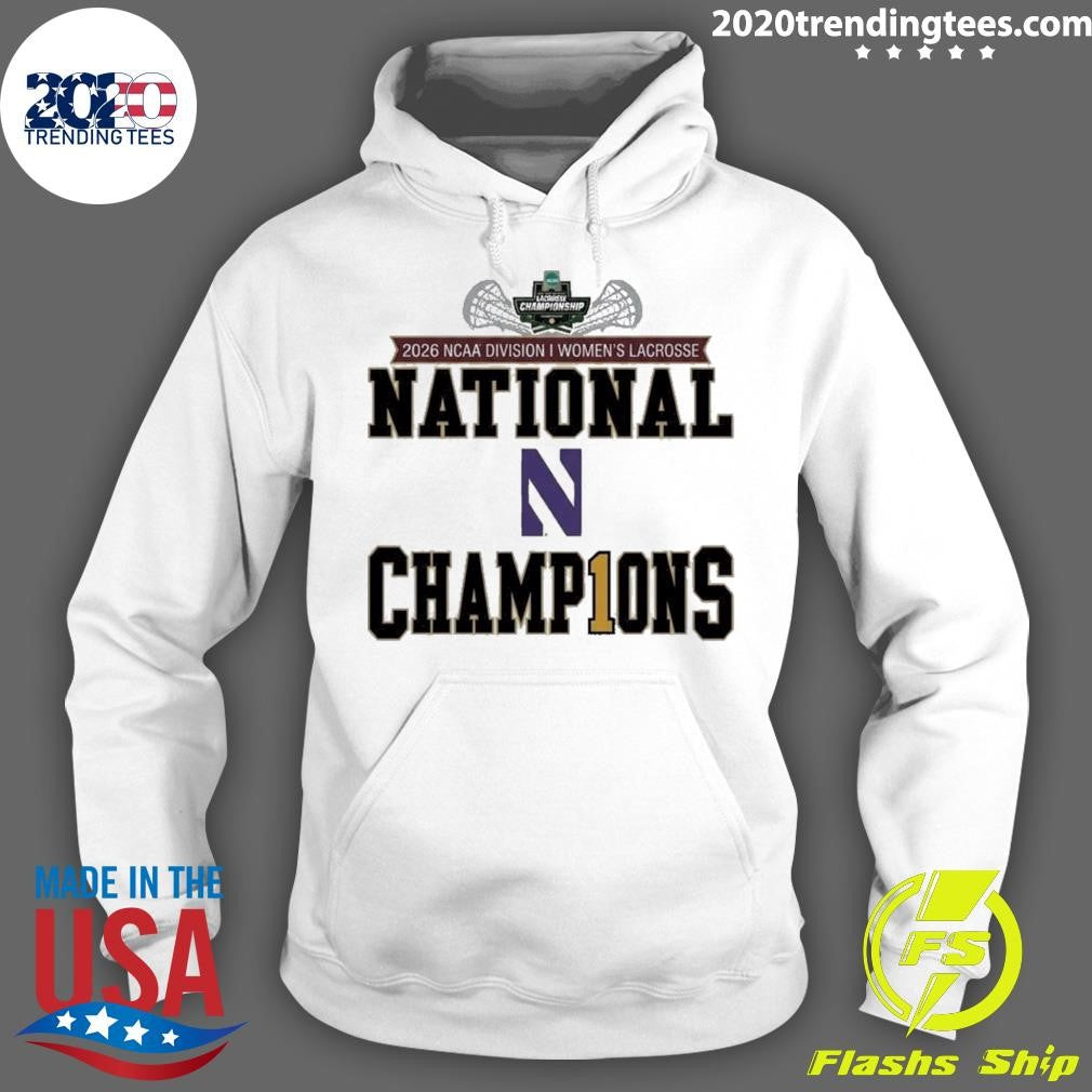 Northwestern Wildcats 2026 Ncaa Women’s Lacrosse National Champions Shirt